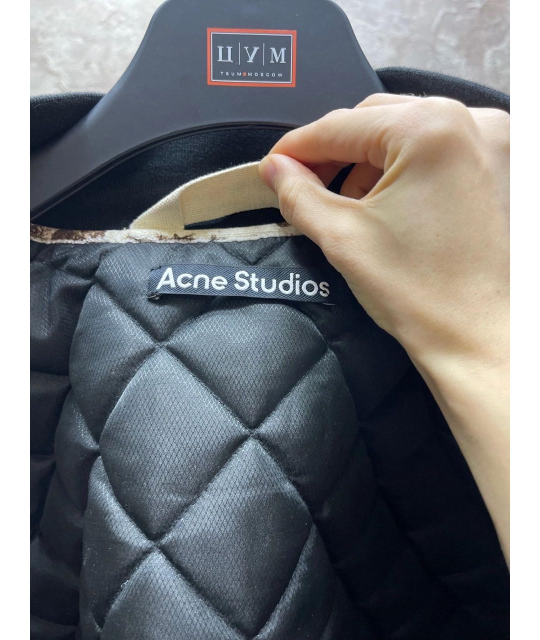ACNE STUDIOS Коричневая хлопковая куртка, фото 7