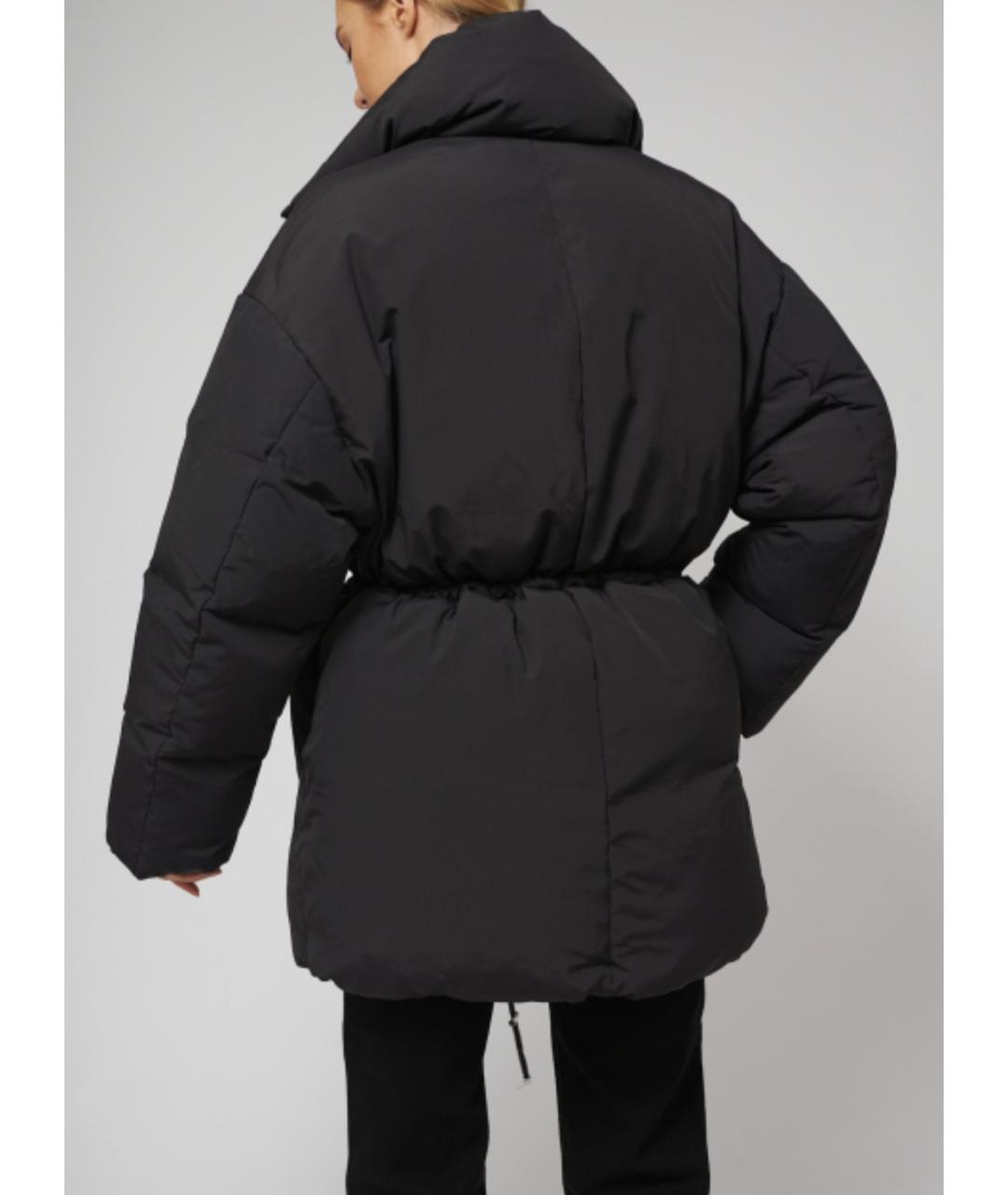 TOTEME Черный полиэстеровый пуховик, фото 2