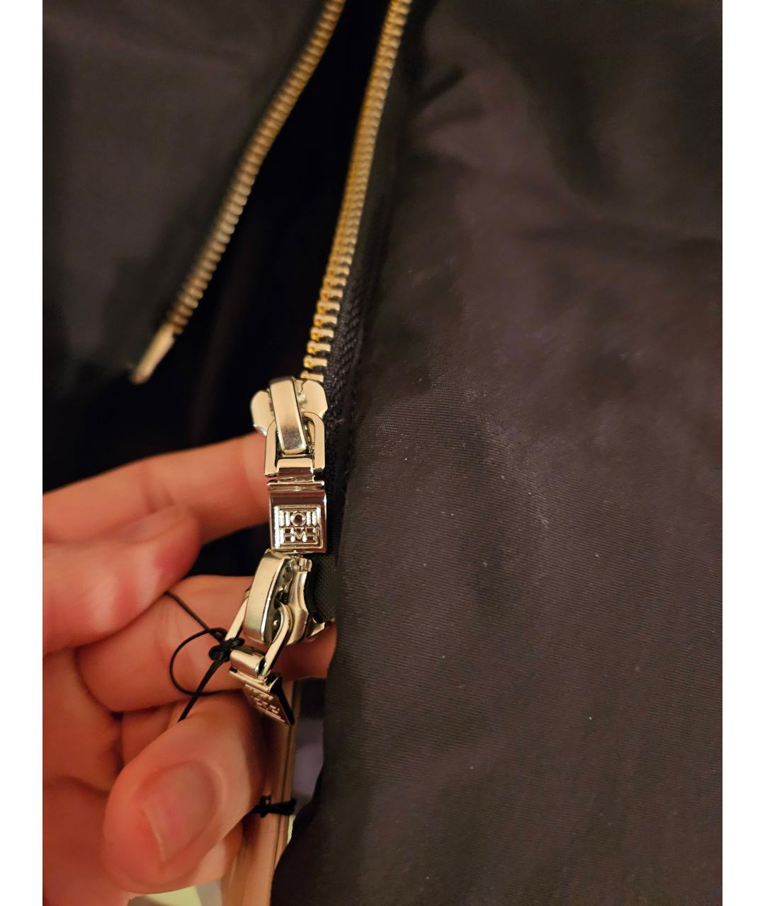 TOTEME Черный полиэстеровый пуховик, фото 4