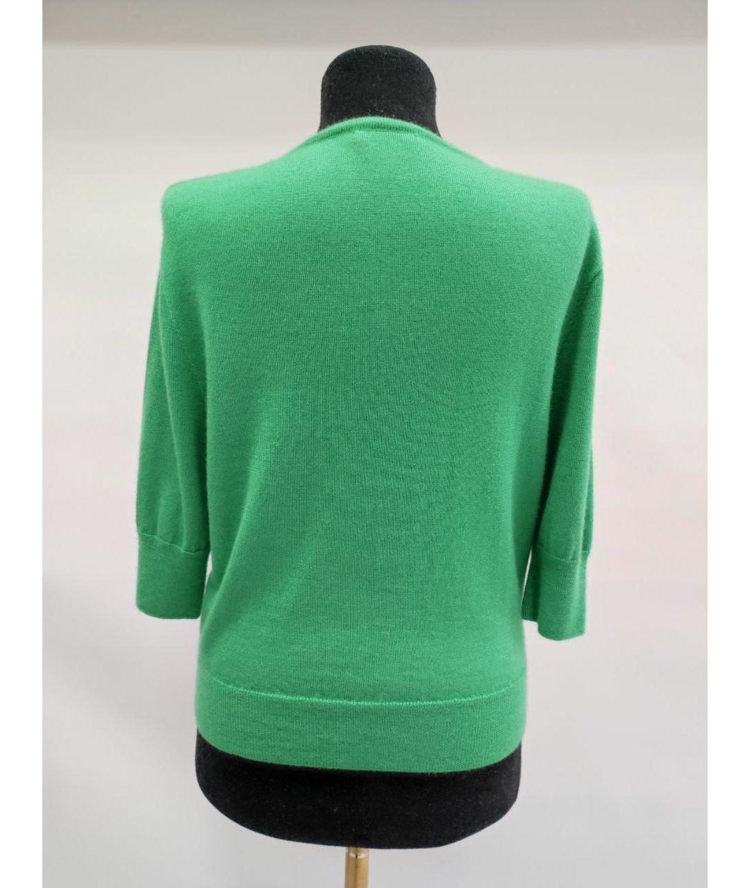 OSCAR DE LA RENTA Зеленый джемпер / свитер, фото 2