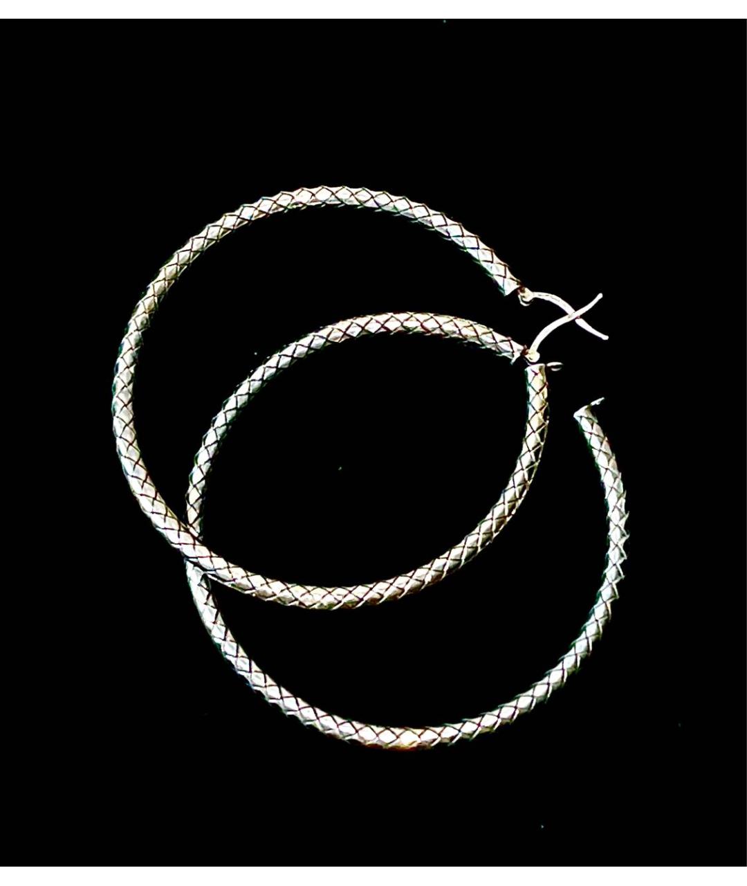 BOTTEGA VENETA Серебряные серебряные серьги, фото 5