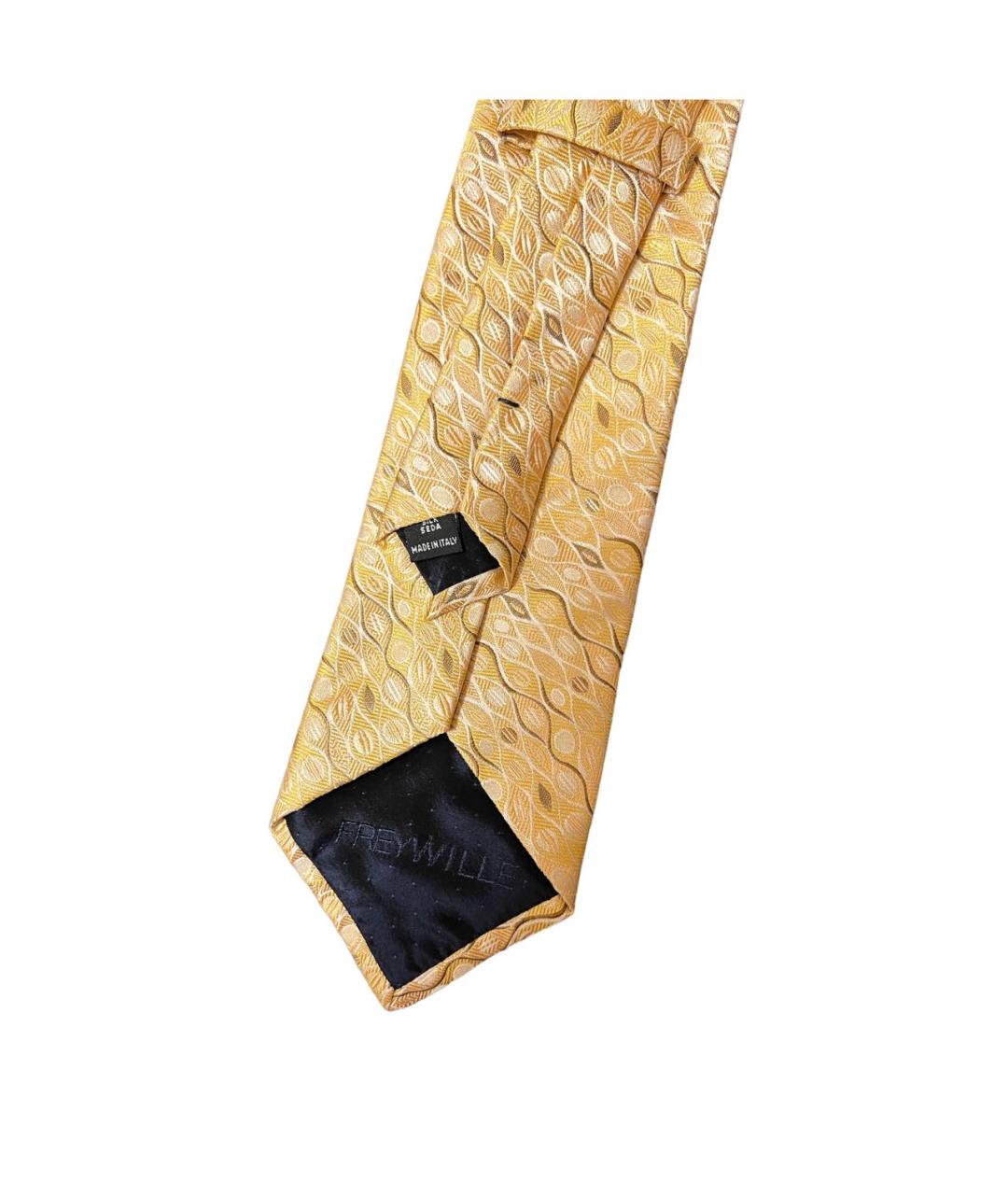 Frey Wille Золотой шелковый галстук, фото 3