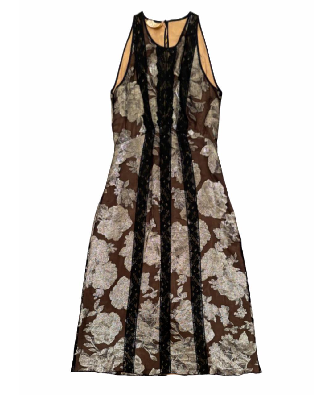 VDP Мульти шелковое коктейльное платье, фото 1