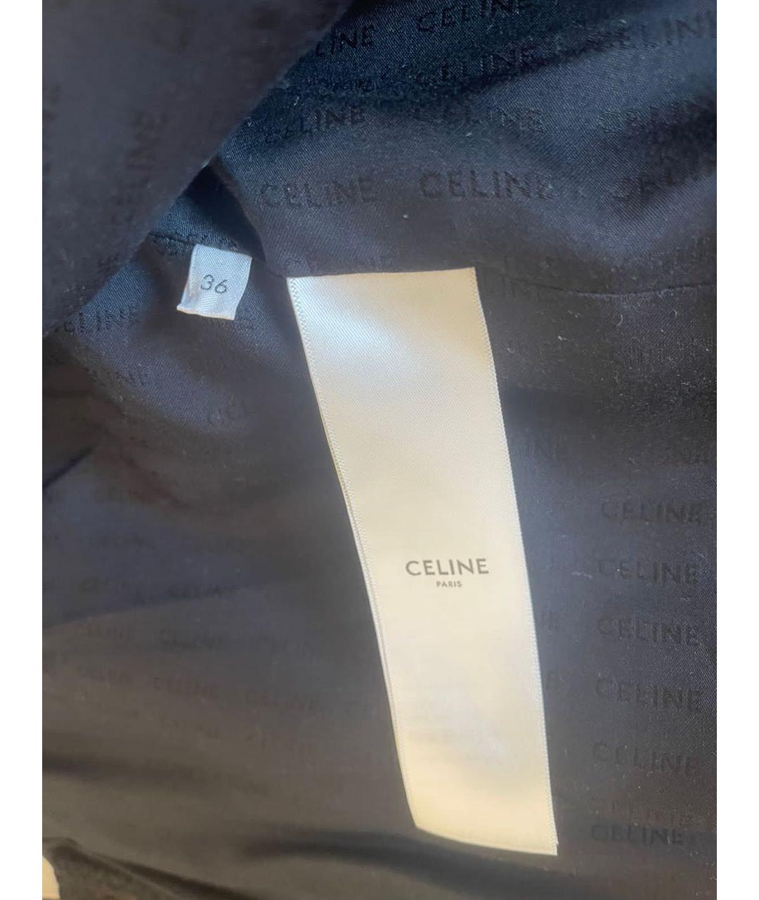 CELINE PRE-OWNED Мульти твидовый жакет/пиджак, фото 4