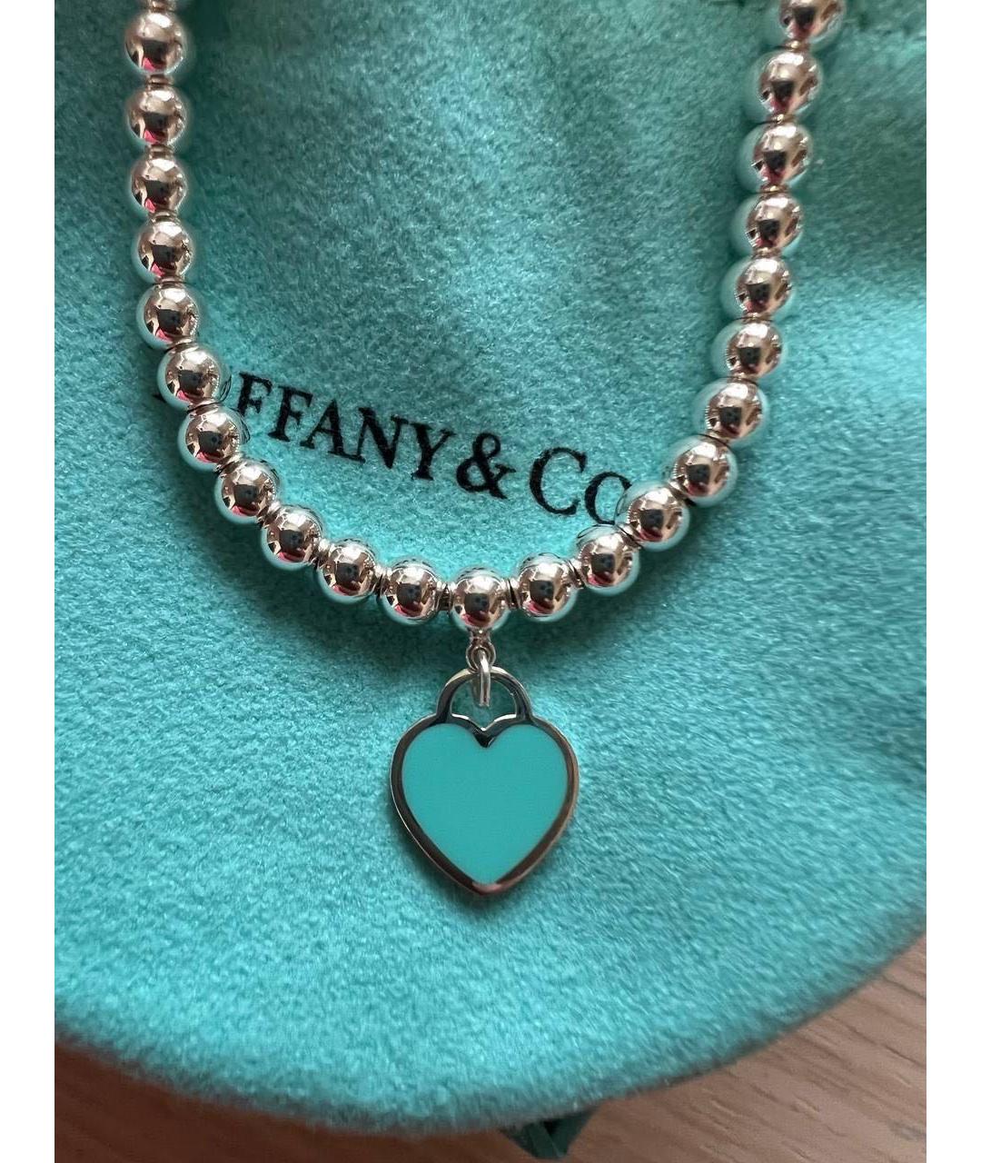 TIFFANY&CO Серебрянный серебряный браслет, фото 3