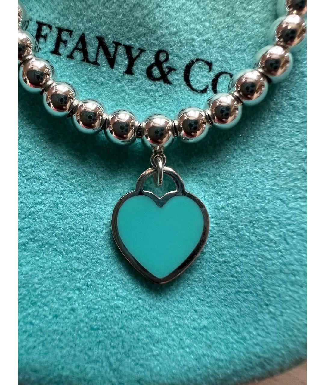 TIFFANY&CO Серебрянный серебряный браслет, фото 2