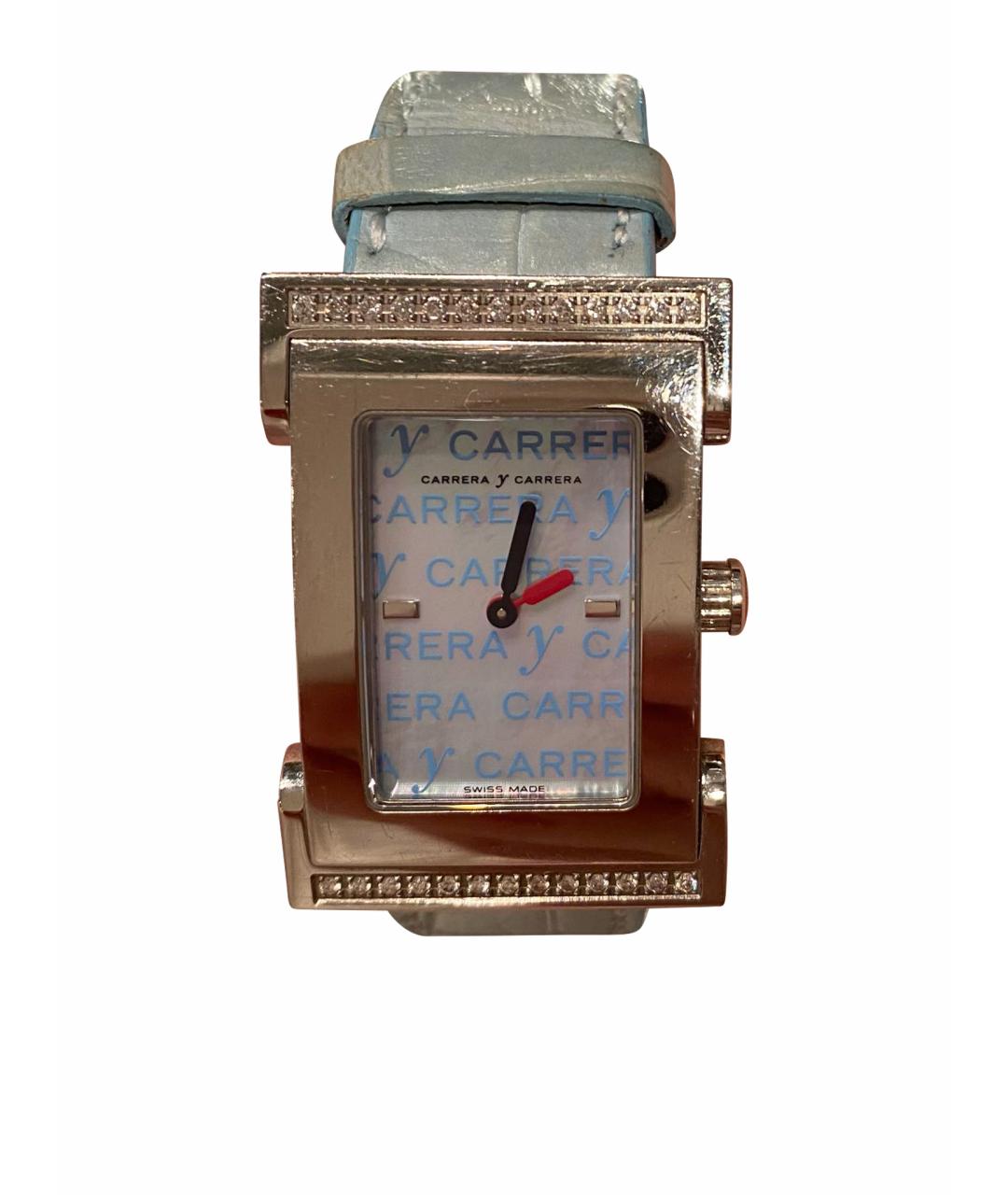 CARRERA Y CARRERA Белые металлические часы, фото 1