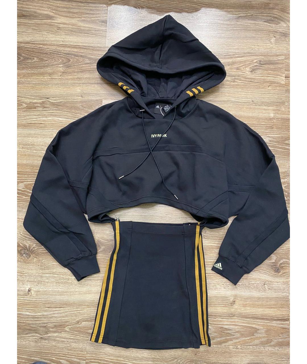 ADIDAS Черный хлопковый спортивные костюмы, фото 6
