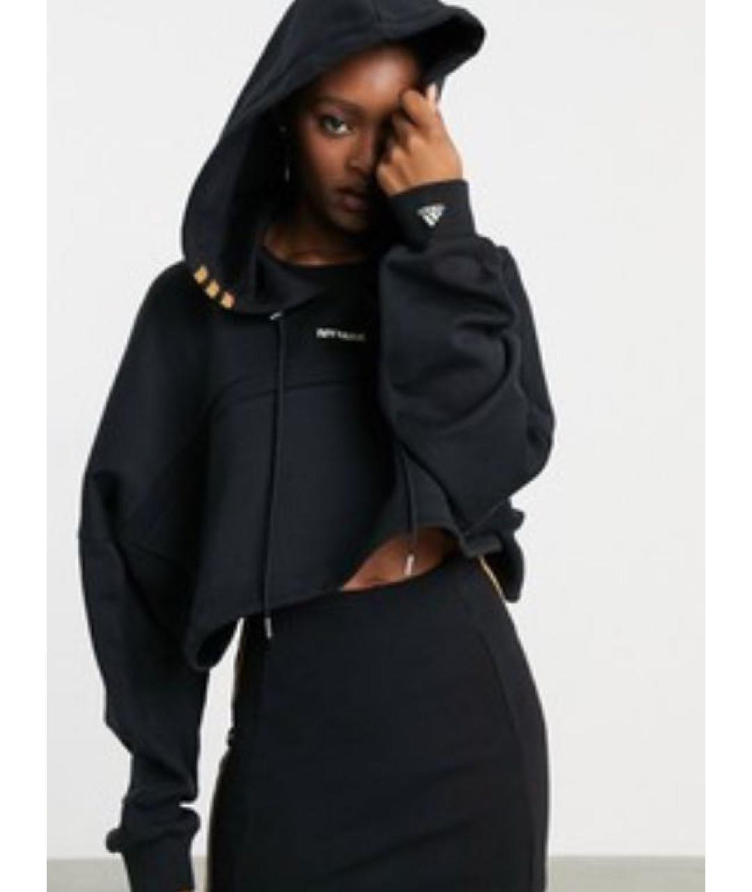 ADIDAS Черный хлопковый спортивные костюмы, фото 4