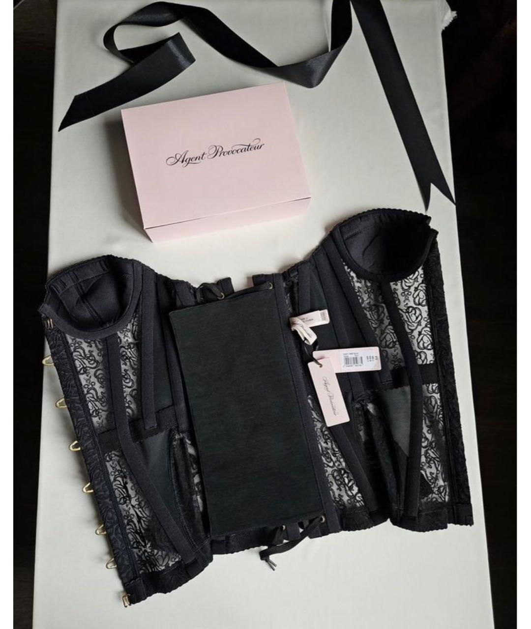 AGENT PROVOCATEUR Черный корсеты, фото 6