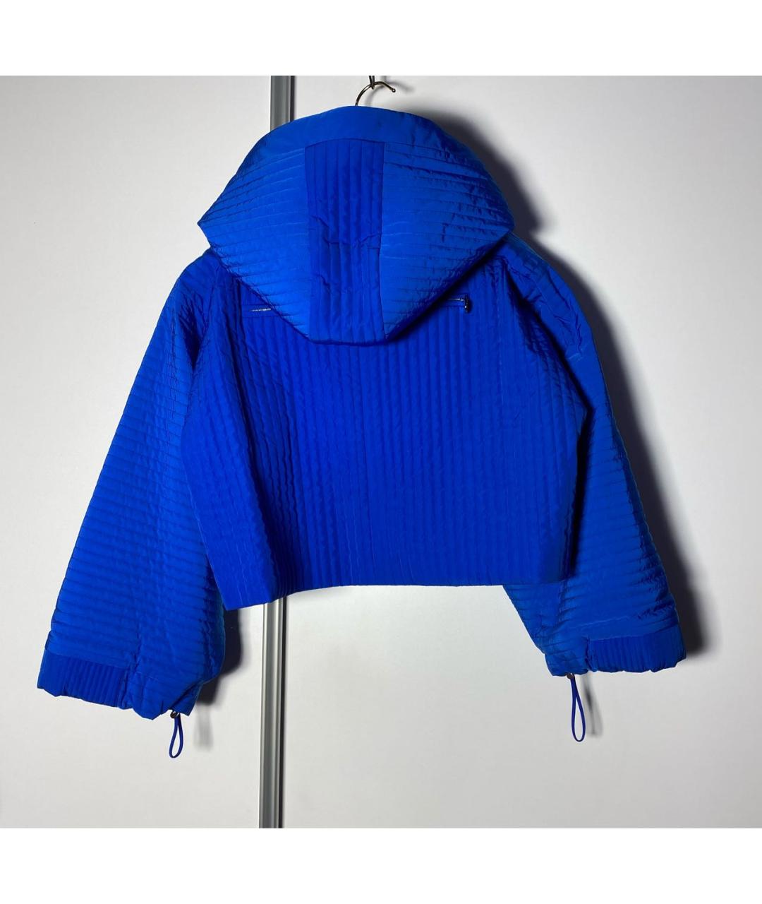 CHANEL Синяя полиамидовая куртка, фото 4