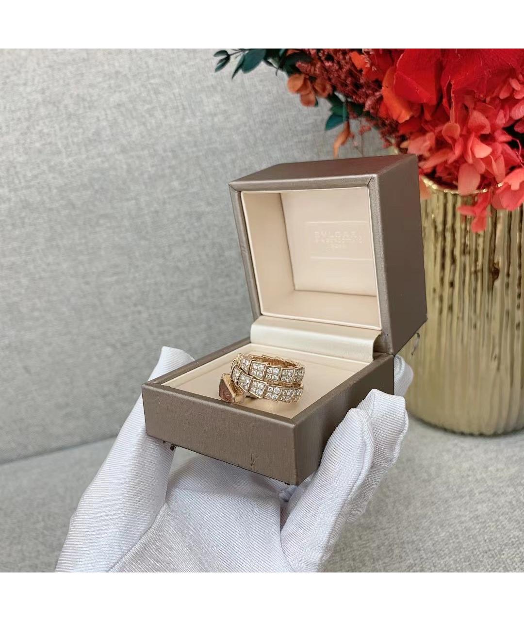 BVLGARI Золотое кольцо из розового золота, фото 2
