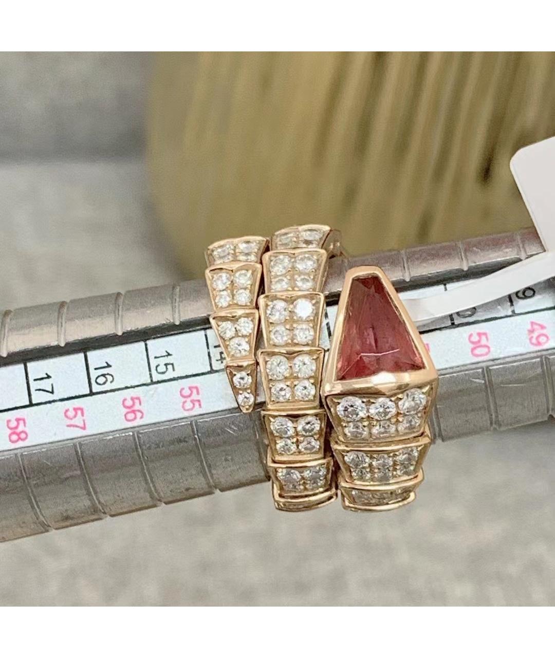 BVLGARI Золотое кольцо из розового золота, фото 4
