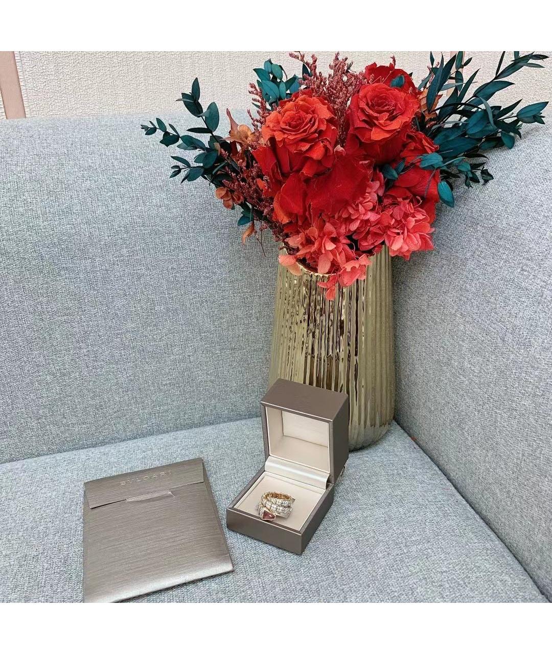 BVLGARI Золотое кольцо из розового золота, фото 3