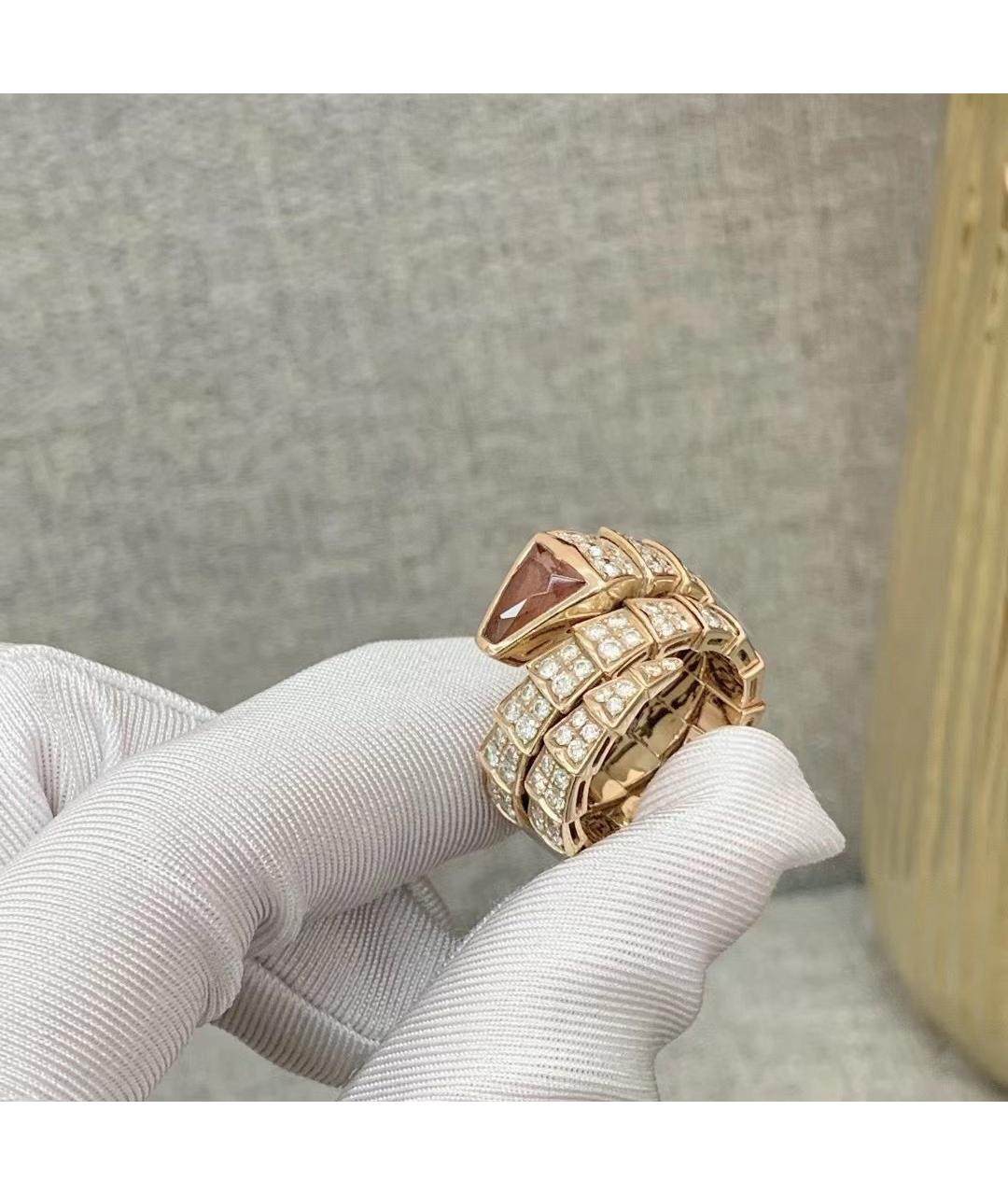 BVLGARI Золотое кольцо из розового золота, фото 6