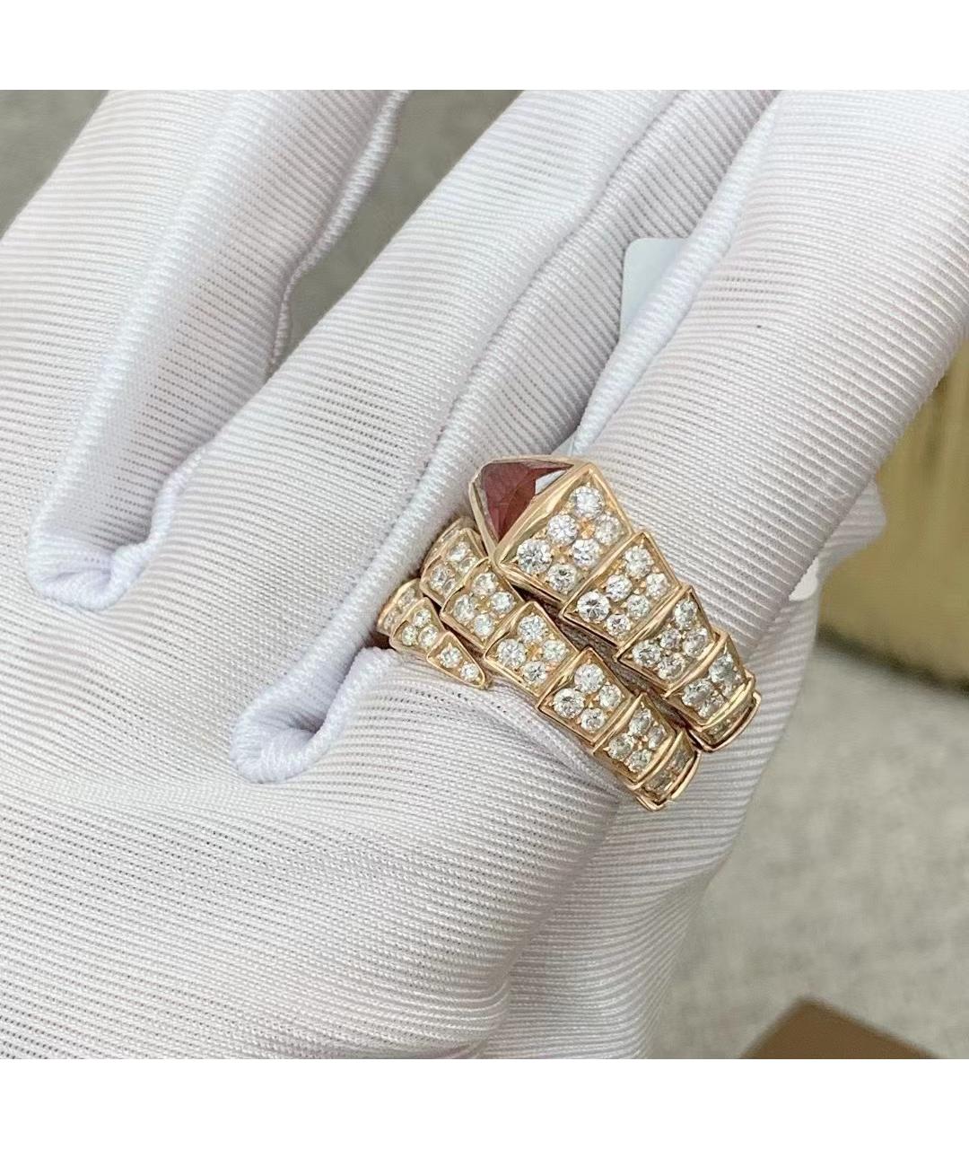 BVLGARI Золотое кольцо из розового золота, фото 5