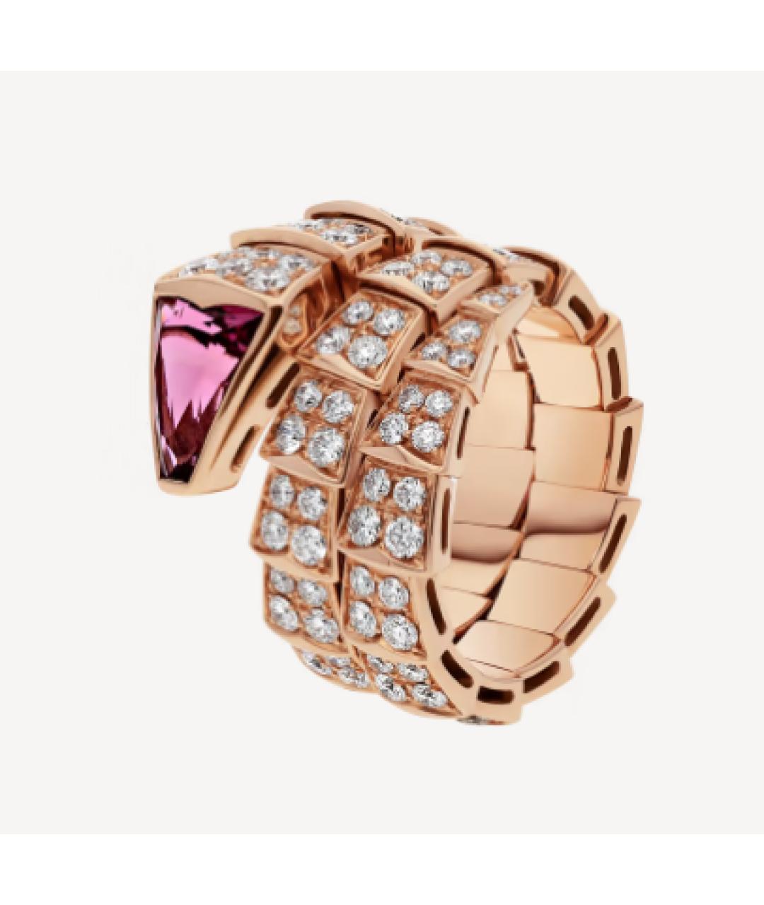 BVLGARI Золотое кольцо из розового золота, фото 8