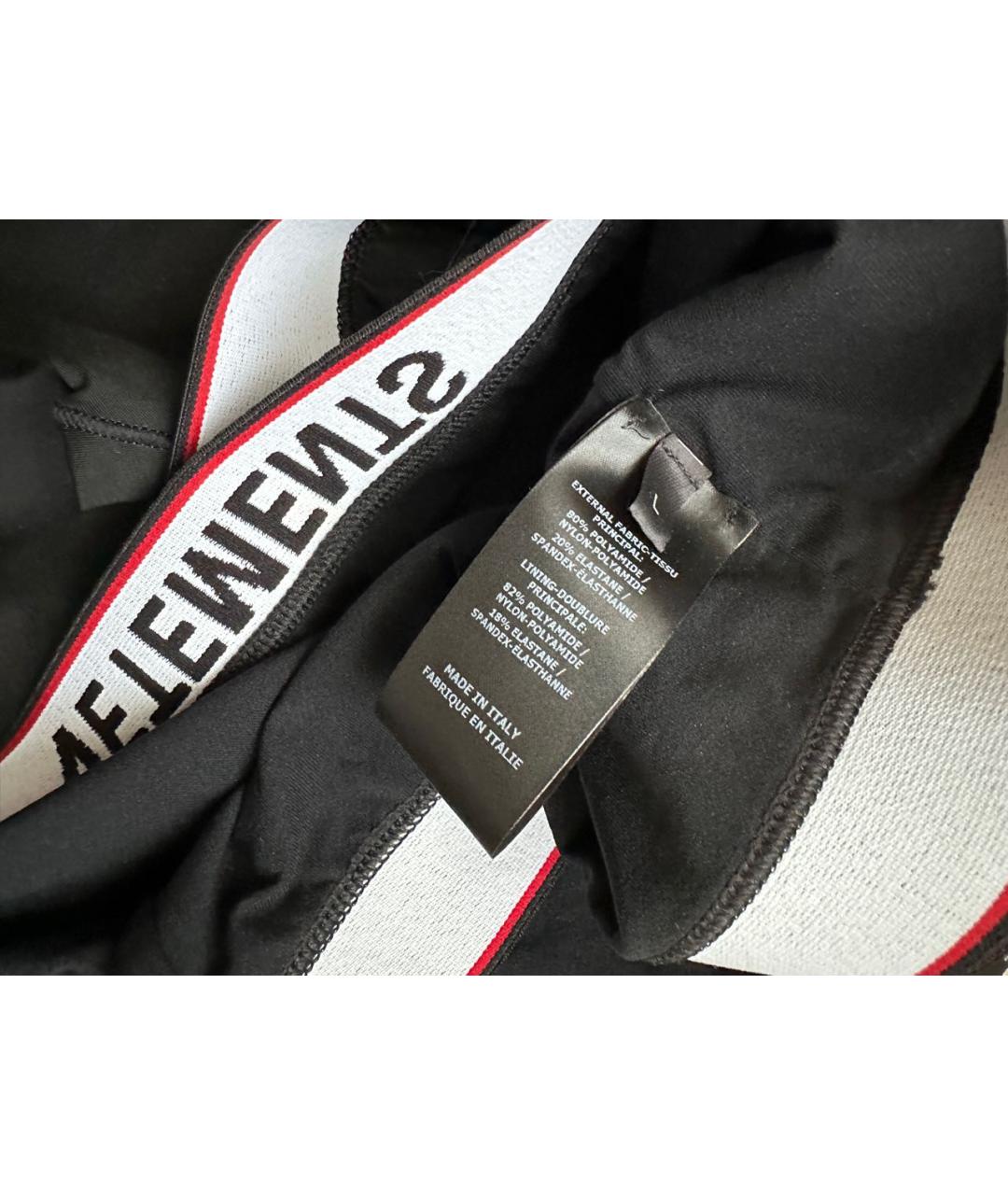 VETEMENTS Черный полиэстеровый спортивные костюмы, фото 3