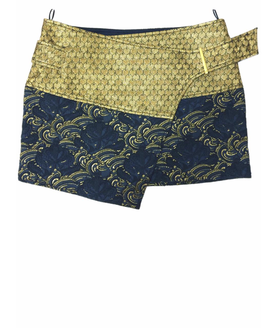 KENZO Мульти полиэстеровая юбка мини, фото 1