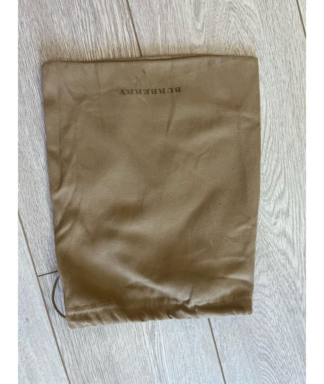 BURBERRY Розовый шелковый платок, фото 4