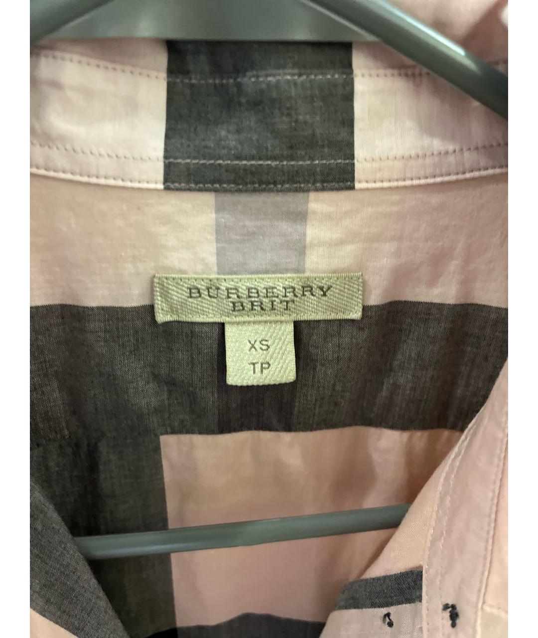 BURBERRY Розовая рубашка, фото 6