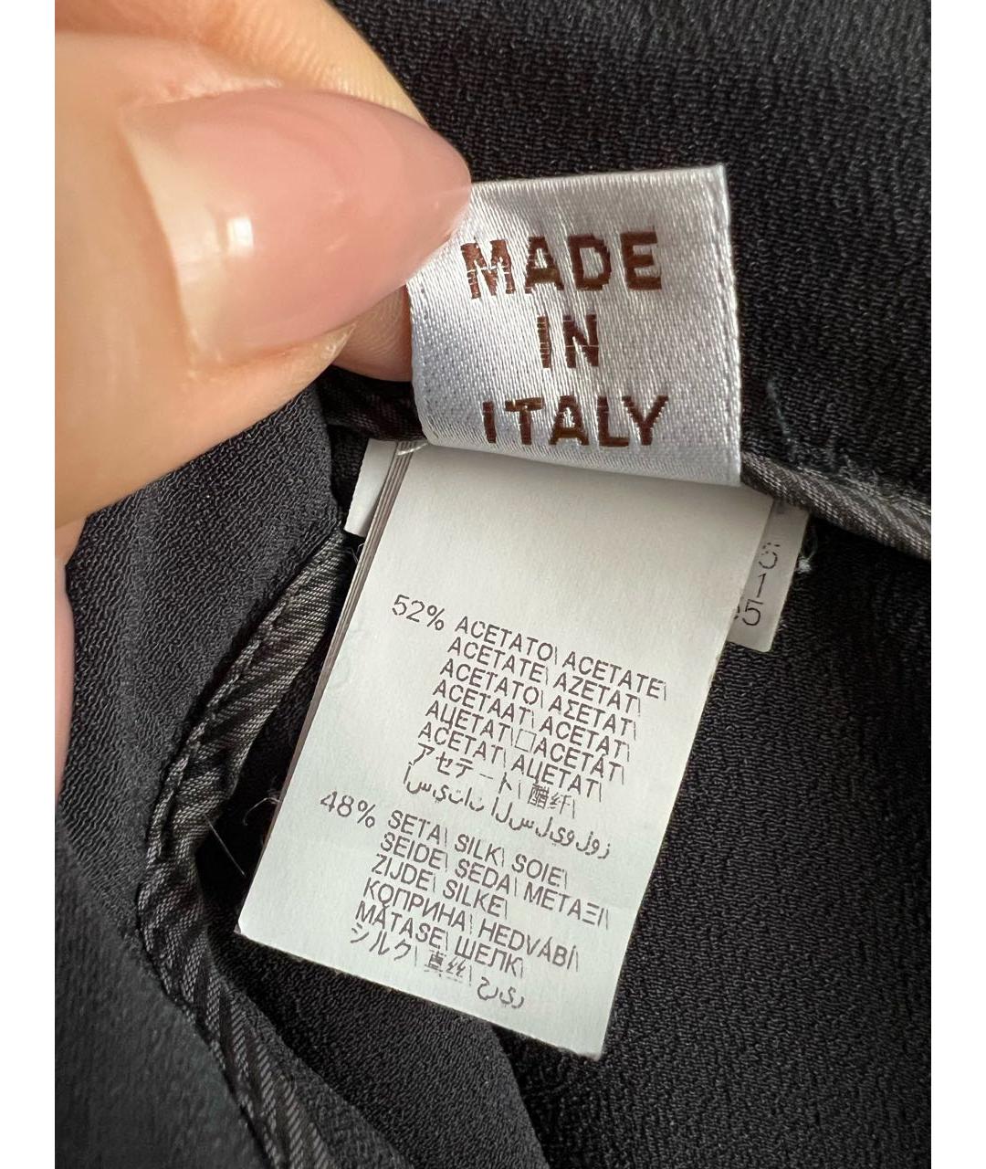 BRUNELLO CUCINELLI Серые шелковые капри, фото 6