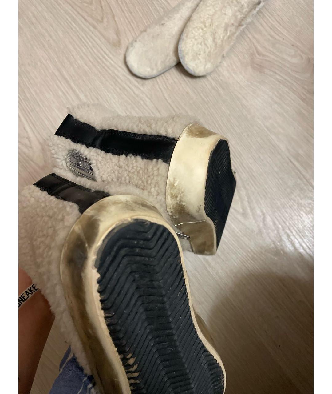 GOLDEN GOOSE DELUXE BRAND Бежевые кеды, фото 8