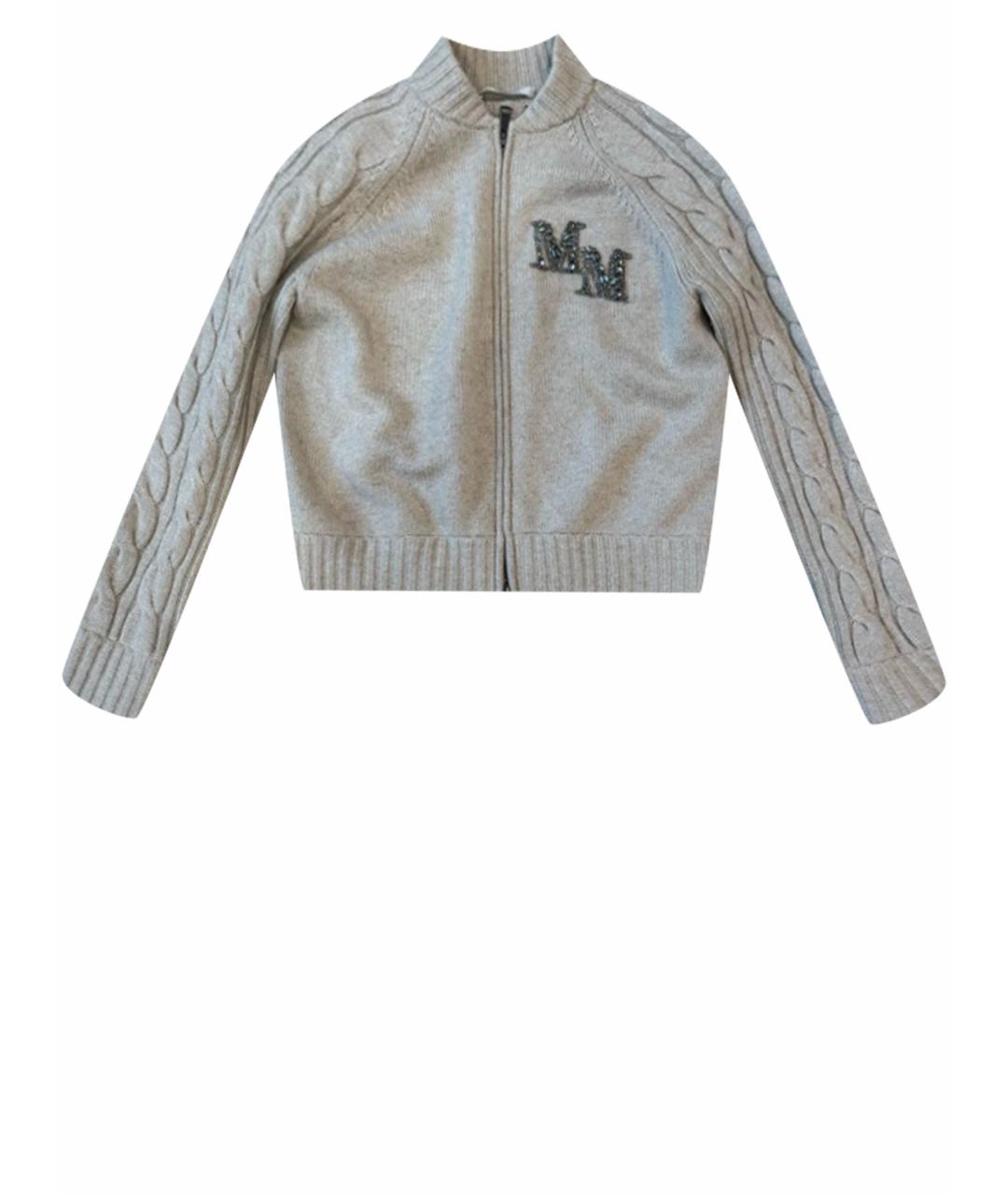 MAX MARA Бежевый шерстяной джемпер / свитер, фото 1