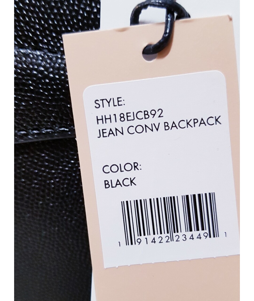 REBECCA MINKOFF Черный кожаный рюкзак, фото 8