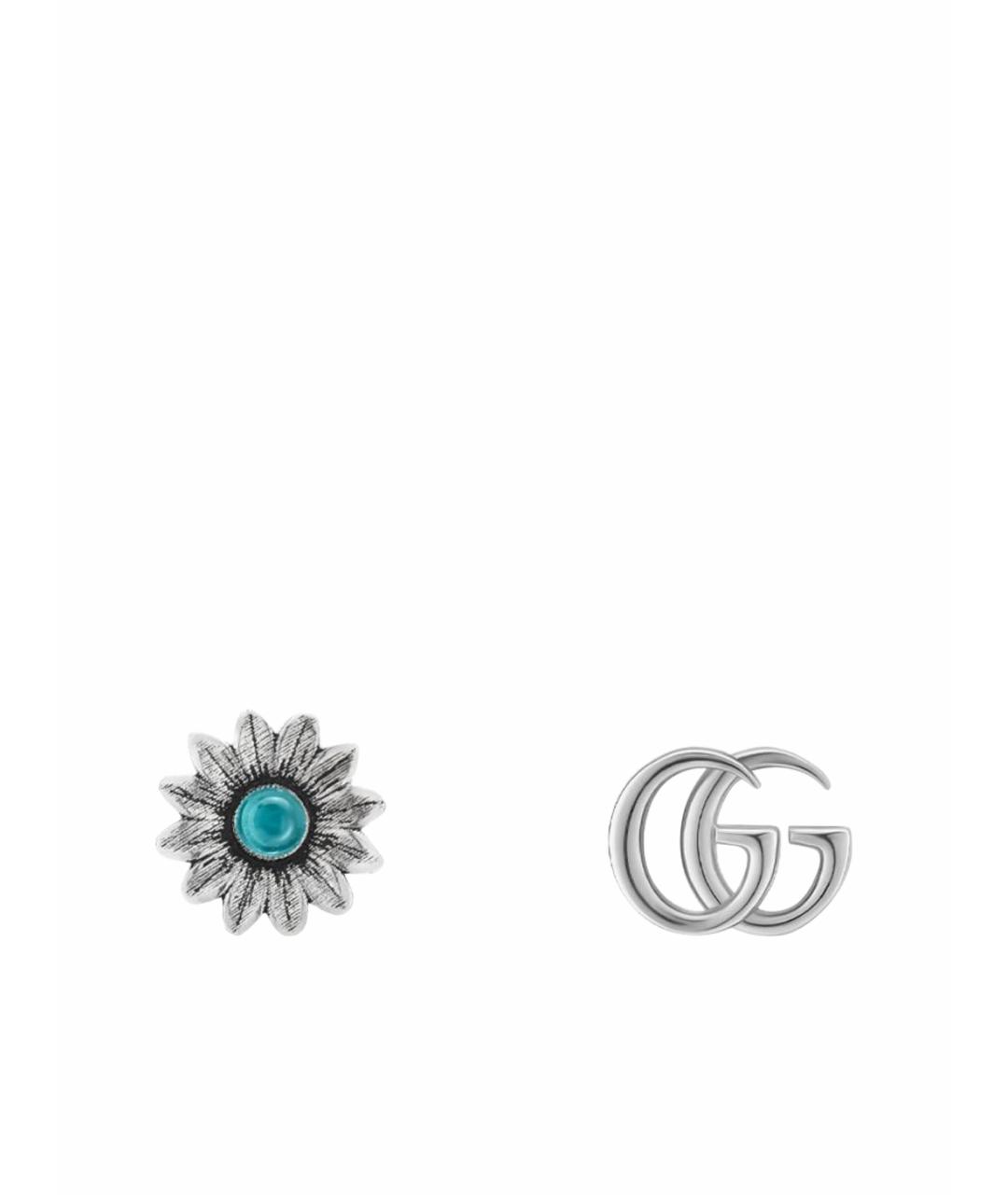 GUCCI Серебряные серебряные серьги, фото 1