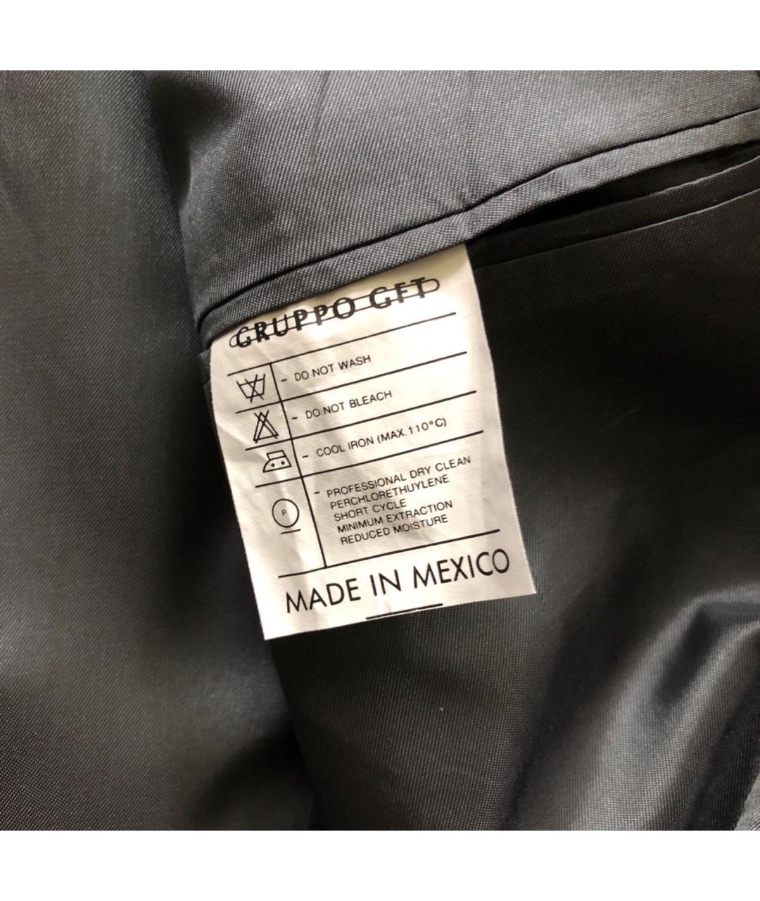 EMANUEL UNGARO Серый шерстяной пиджак, фото 4