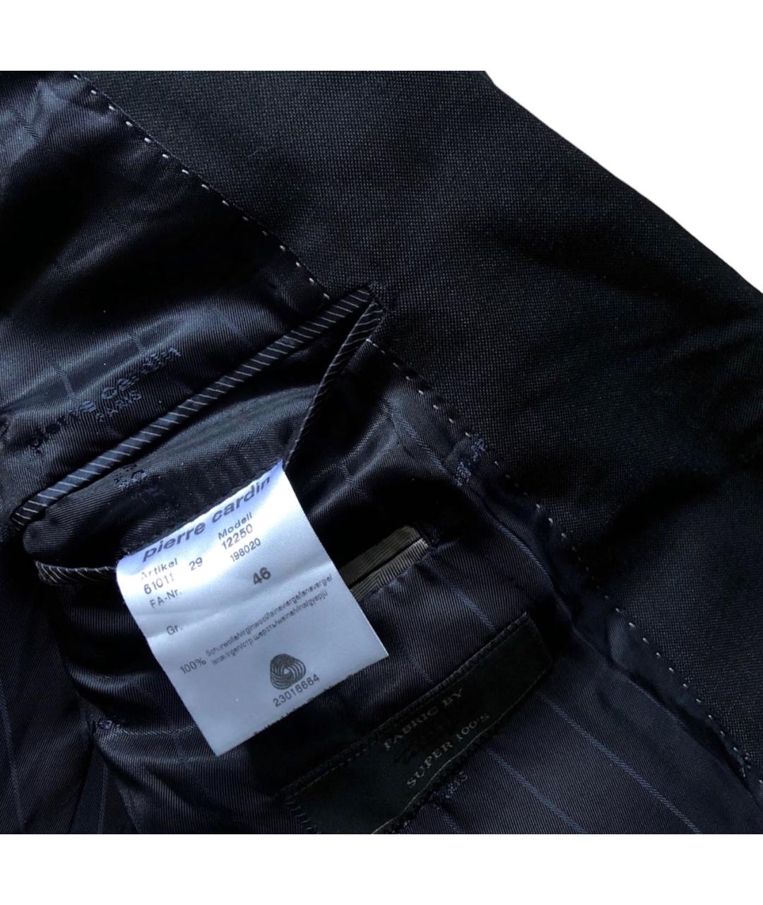 PIERRE CARDIN Серый шерстяной пиджак, фото 5