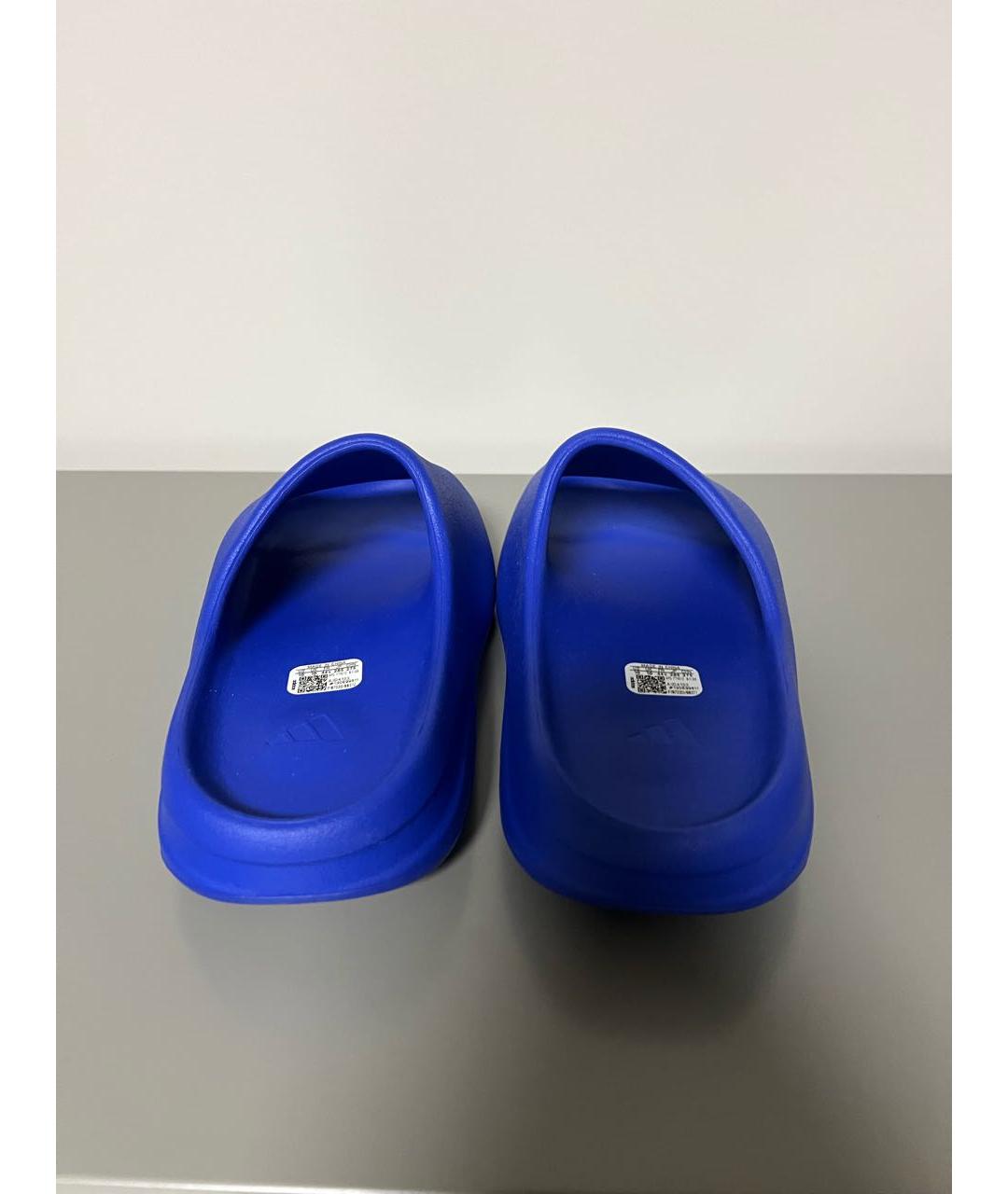ADIDAS YEEZY Синие шлепанцы, фото 3