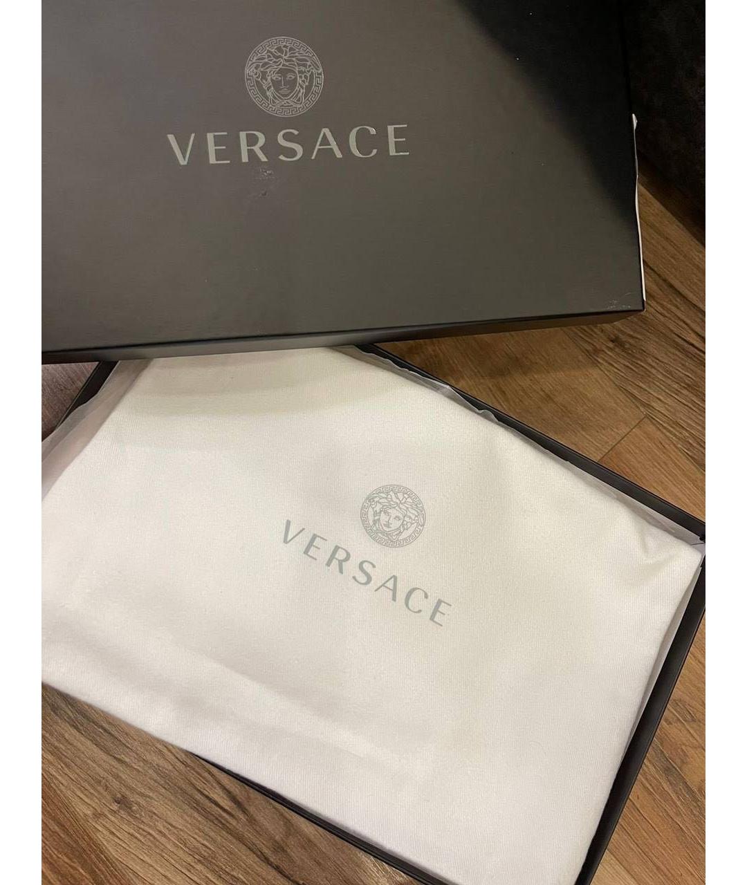 VERSACE Розовые шлепанцы, фото 8
