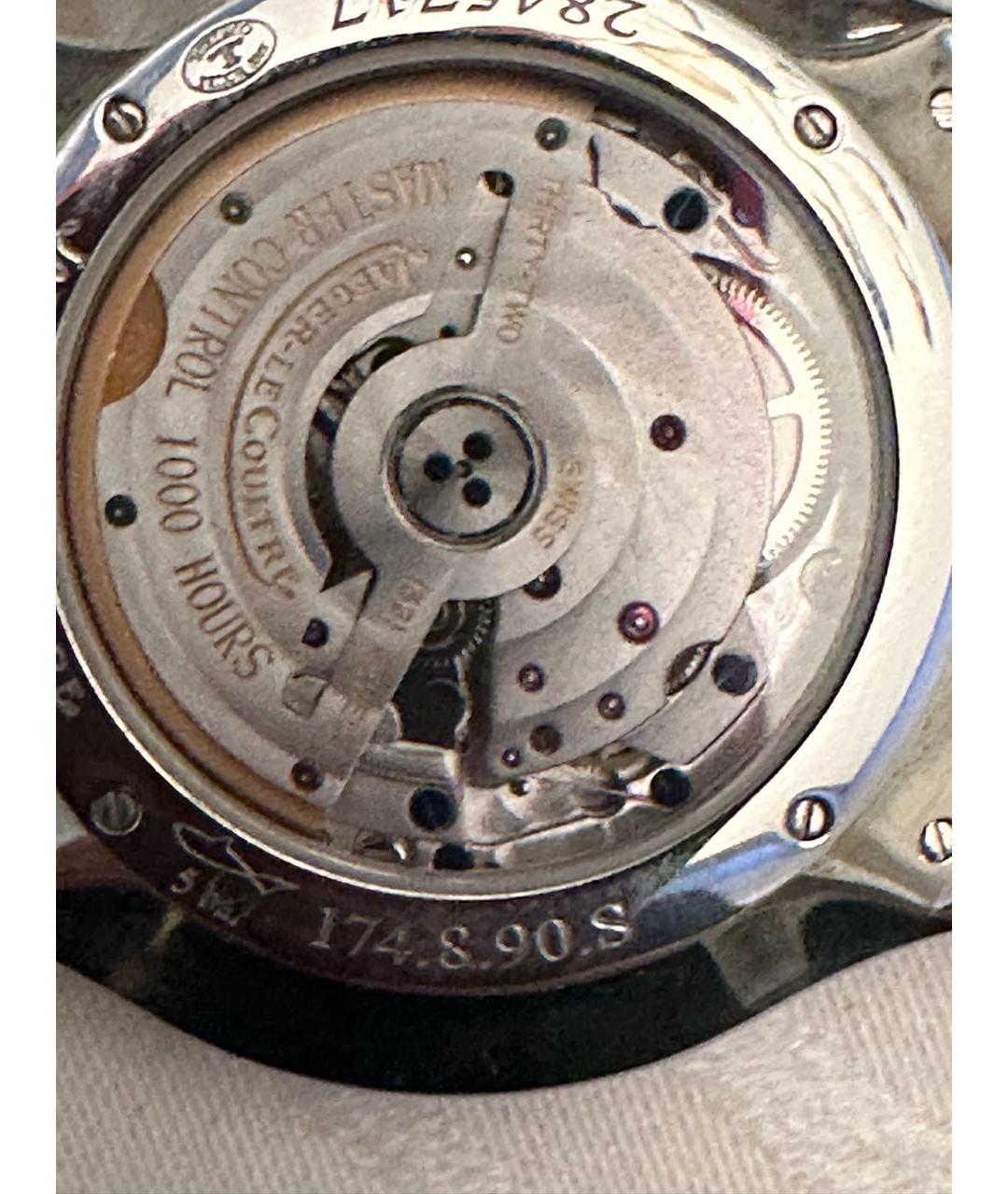 Jaeger-LeCoultre Reverso Бежевые стальные часы, фото 5