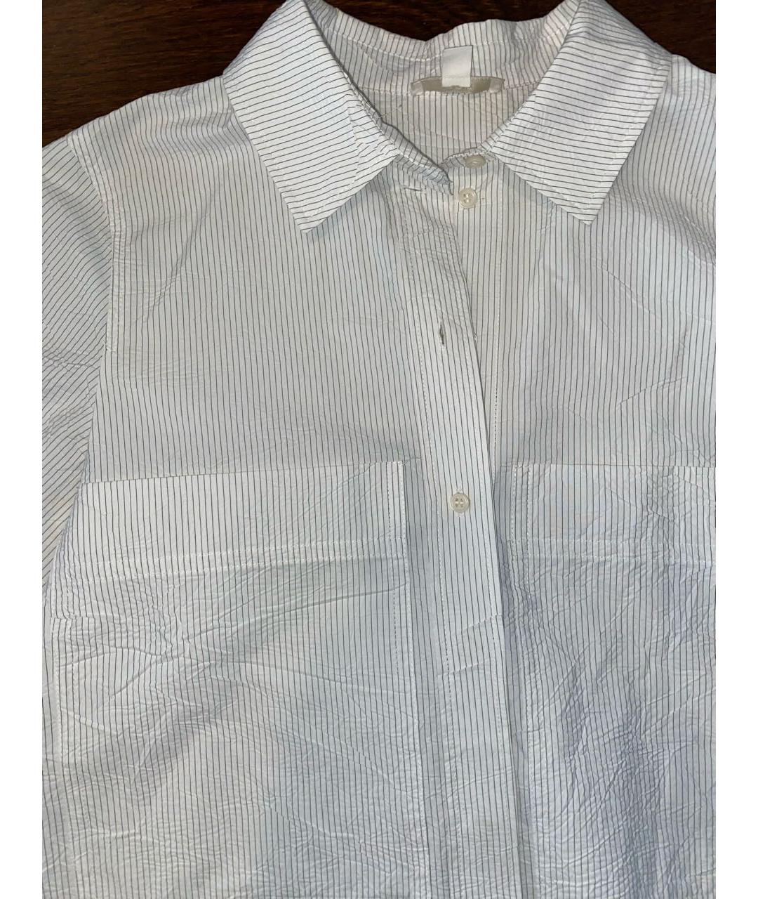 COS Белая хлопковая рубашка, фото 3