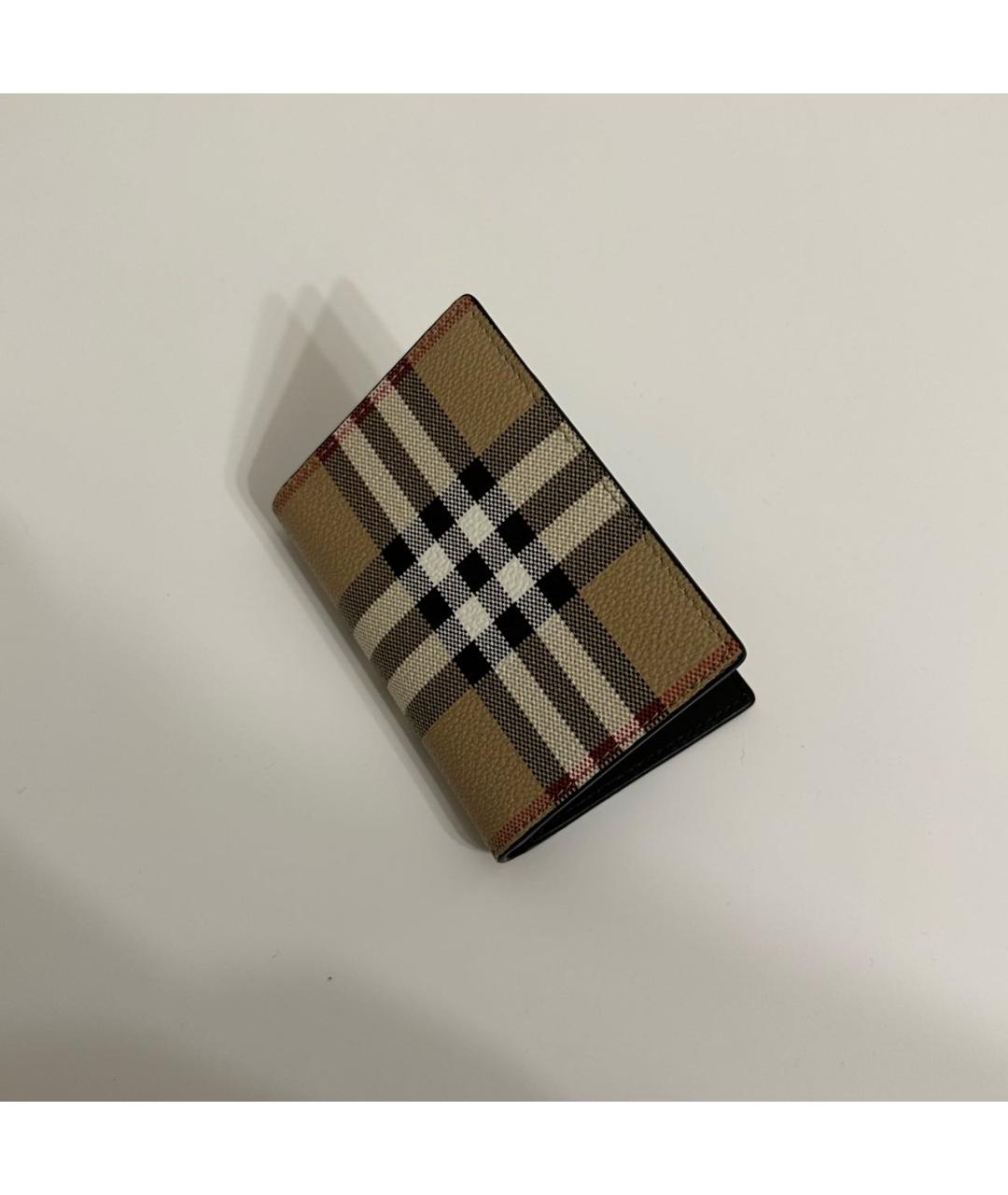 BURBERRY Кожаный кардхолдер, фото 7