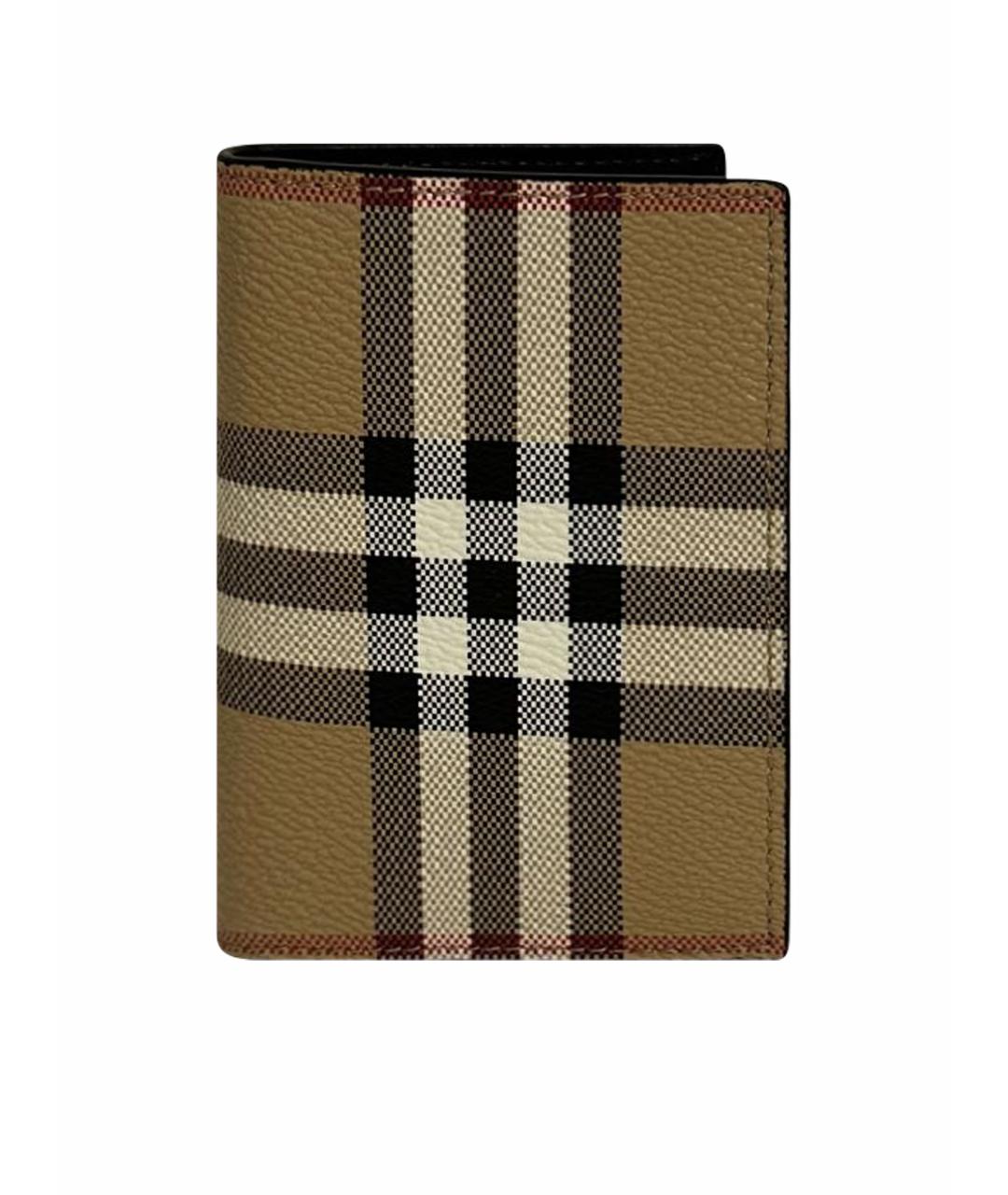 BURBERRY Кожаный кардхолдер, фото 1