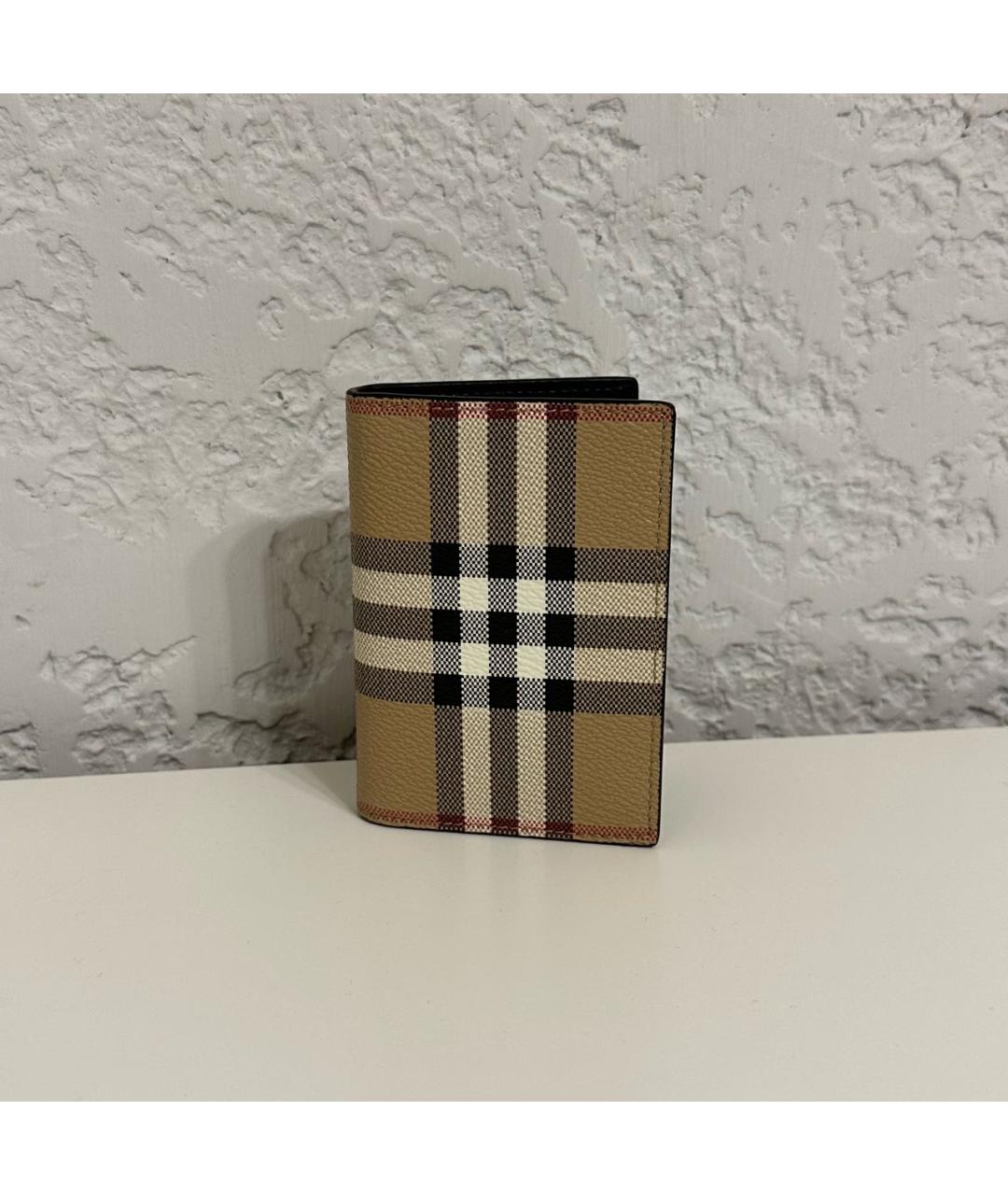BURBERRY Кожаный кардхолдер, фото 8