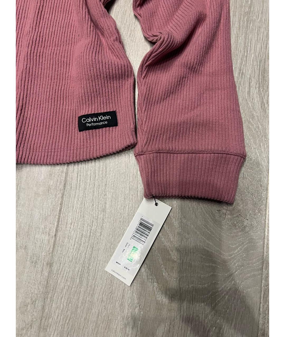 CALVIN KLEIN Розовый джемпер / свитер, фото 3