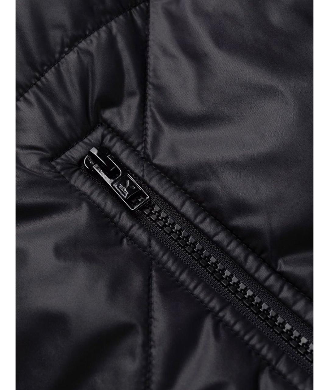 KENZO Черная полиэстеровая куртка, фото 7