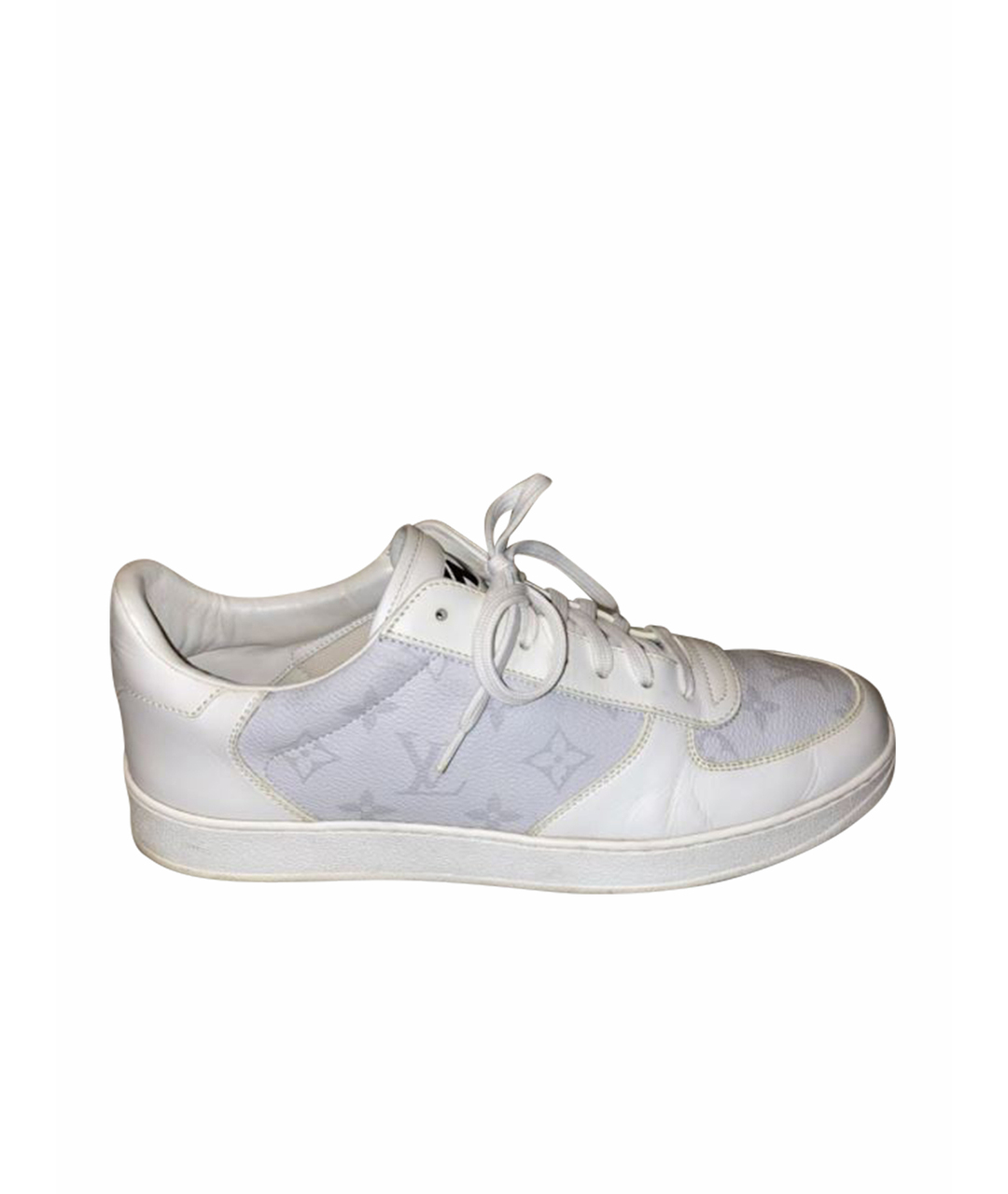 LOUIS VUITTON PRE-OWNED Белые кожаные низкие кроссовки / кеды, фото 1