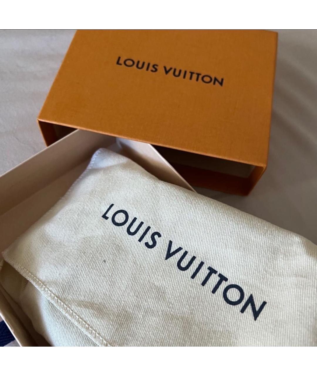 LOUIS VUITTON Кожаный кошелек, фото 4