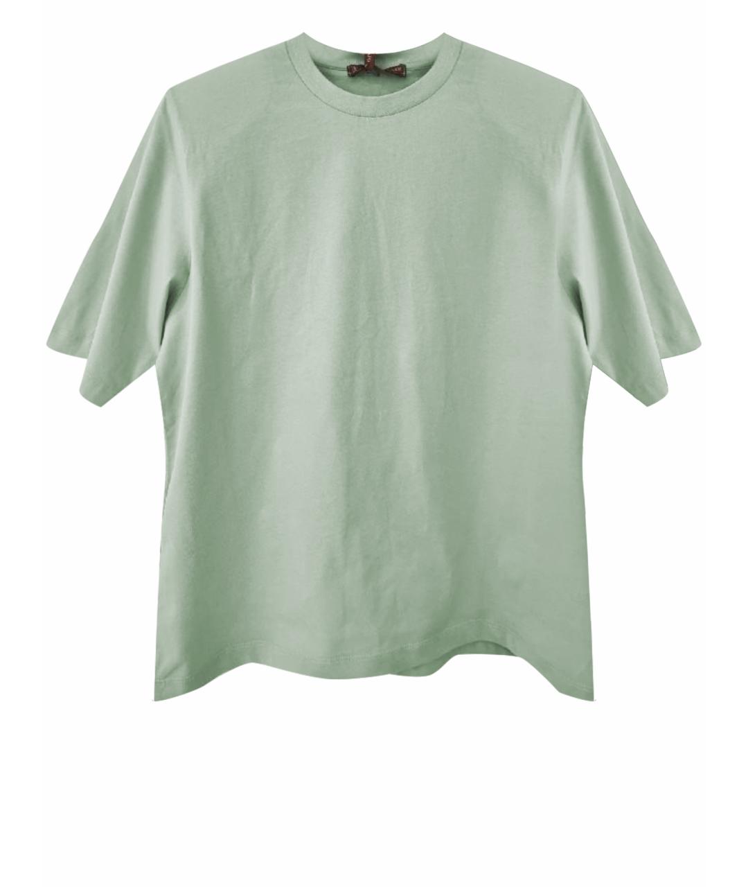FABI Салатовая хлопковая футболка, фото 1