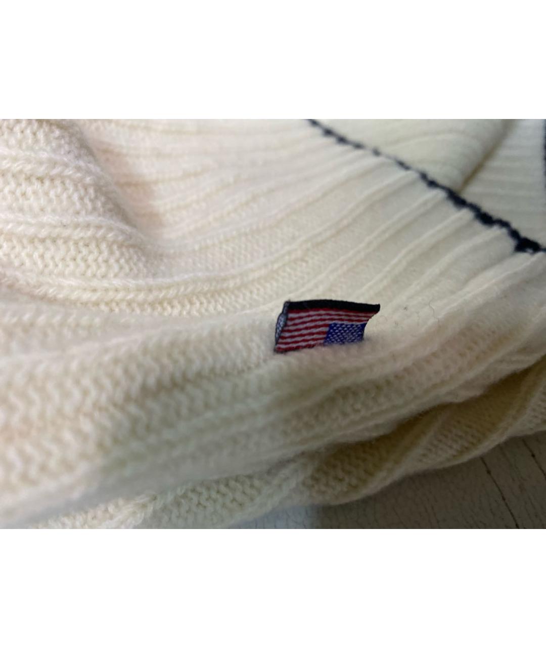 BLAUER Бежевый шерстяной джемпер / свитер, фото 8
