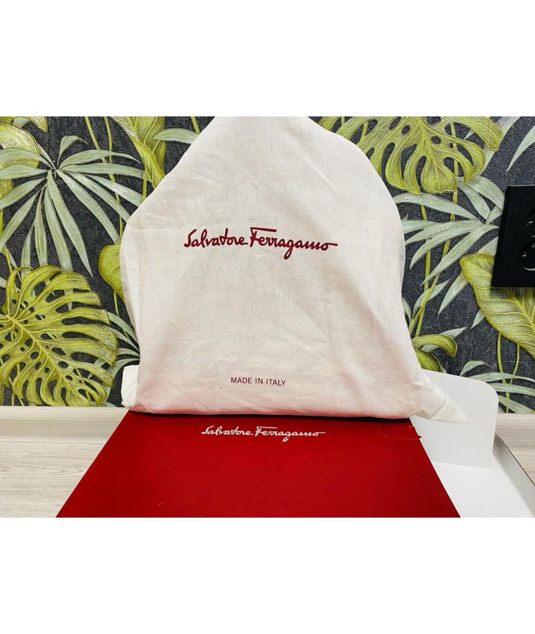 FERRAGAMO Мульти кожаная сумка с короткими ручками, фото 7