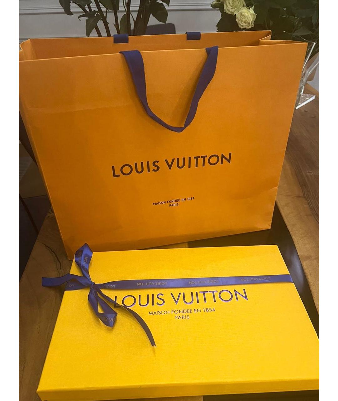 LOUIS VUITTON PRE-OWNED Мульти шелковый платок, фото 4