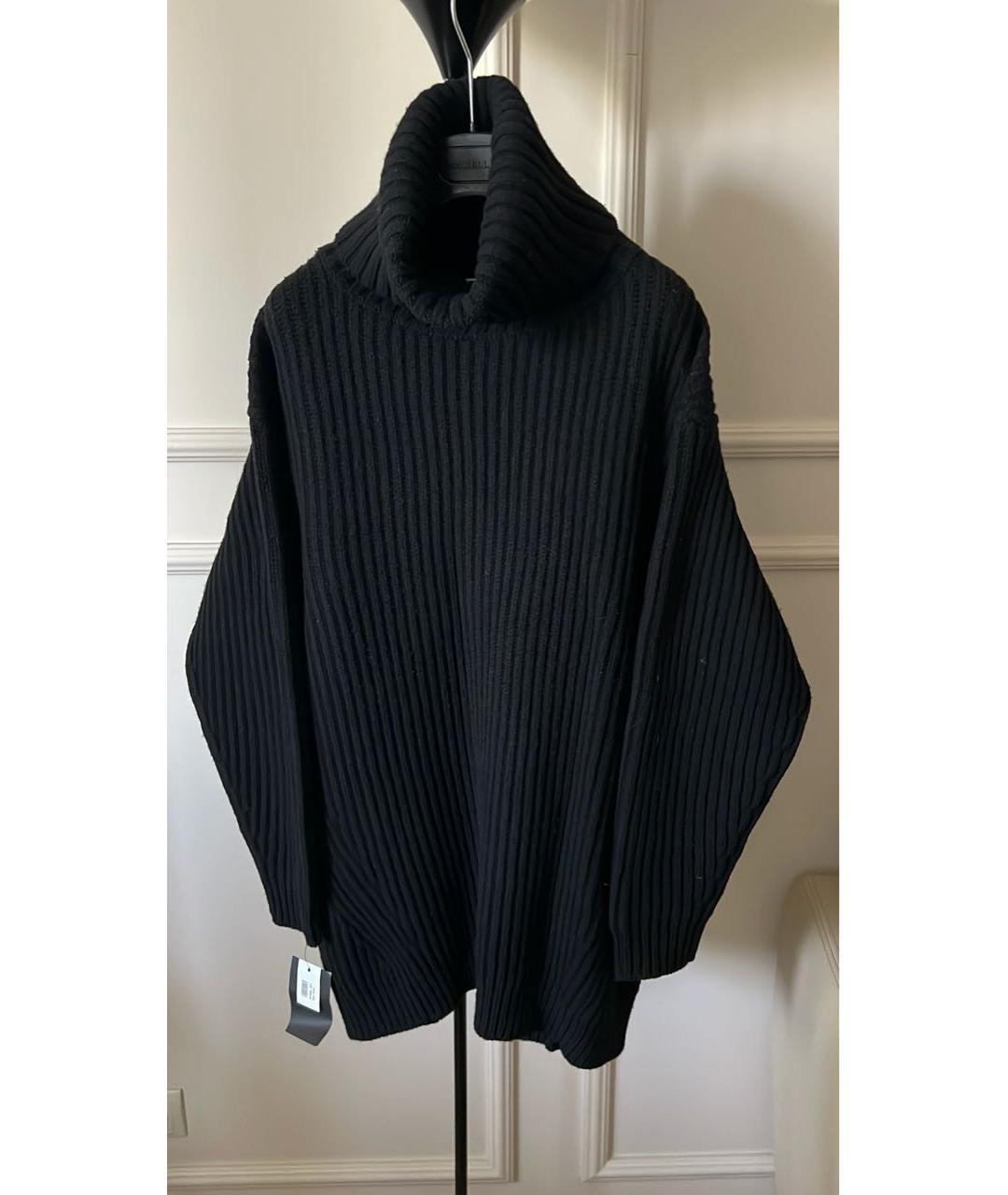 ACNE STUDIOS Черный шерстяной джемпер / свитер, фото 6