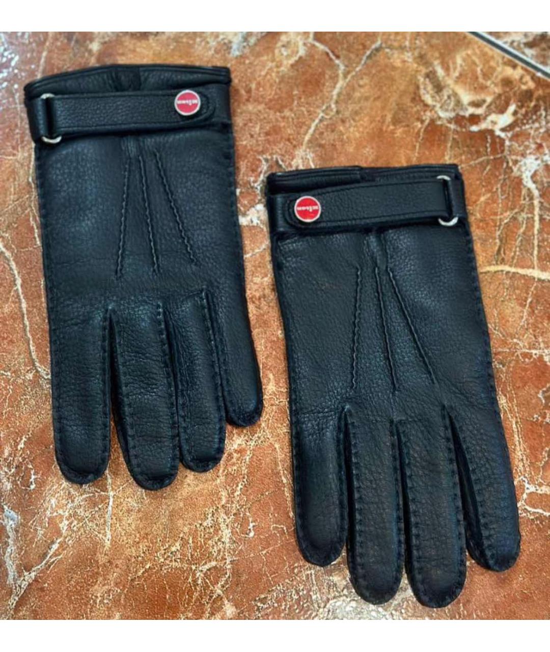 KITON Мульти кожаные перчатки, фото 2