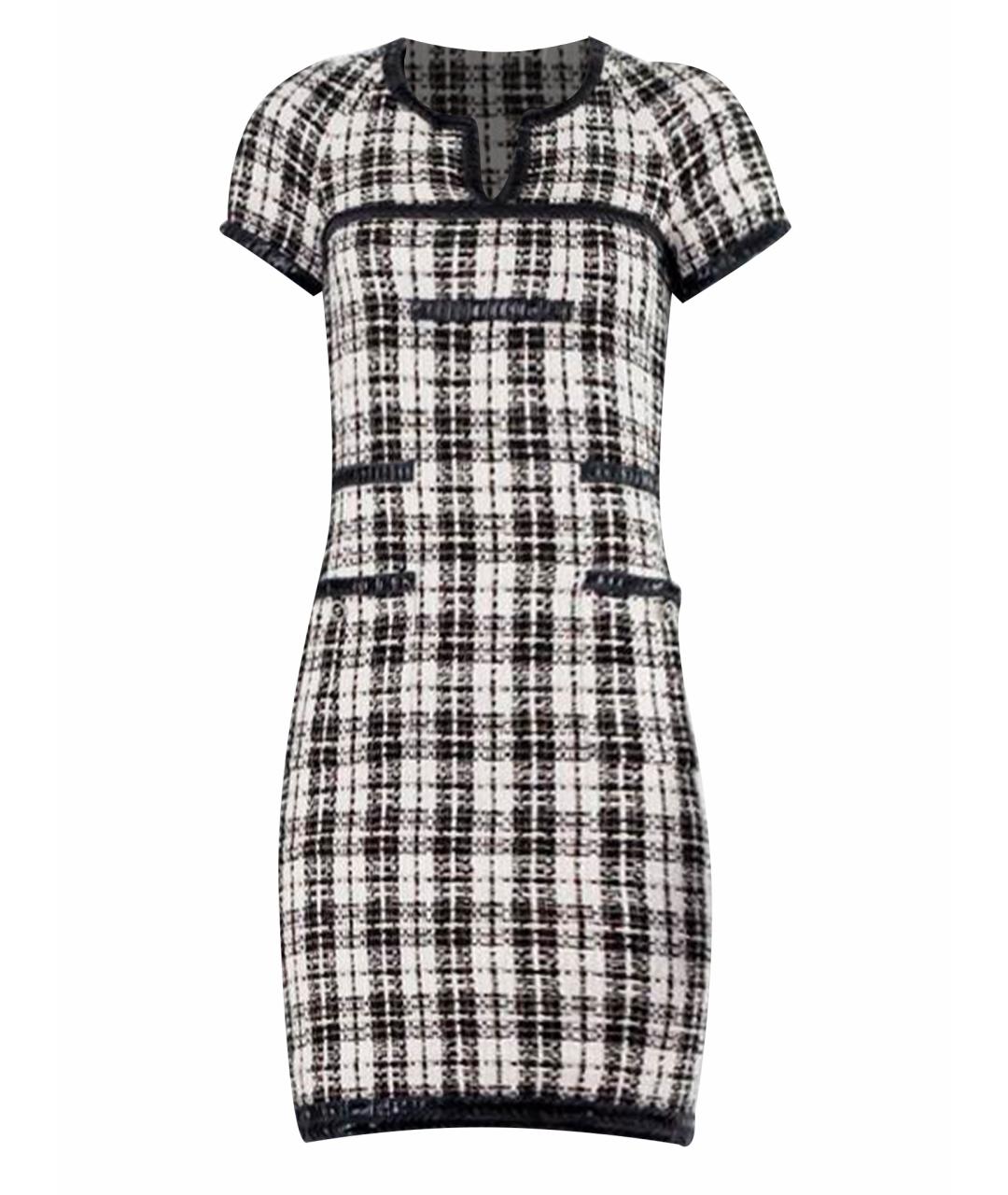 CHANEL Белое шерстяное повседневное платье, фото 1